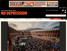 Tablet Screenshot of nodepression.com